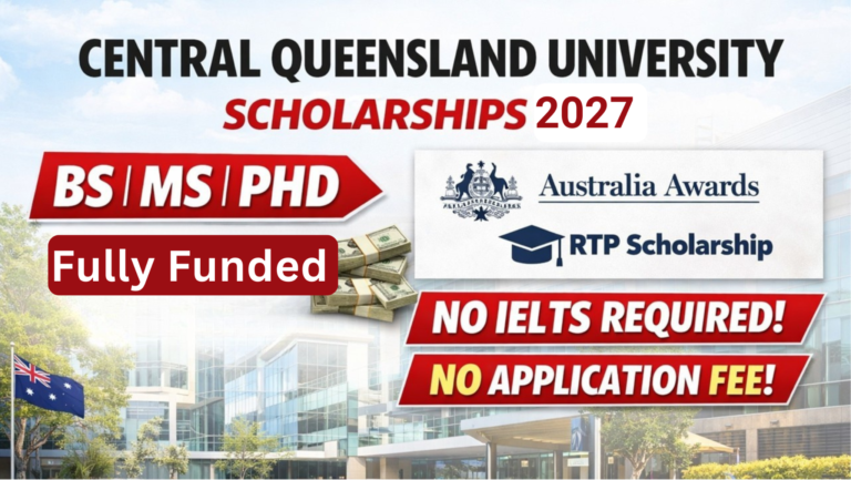 Central Queensland University RTP Stipend Scholarship 2027 | Fully Funded AUD $36,000 for Masters & PhD